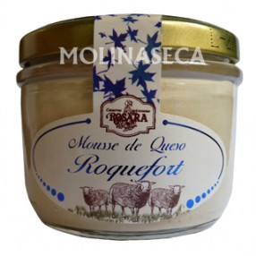 ROSARA Mousse de Queso Roquefort frasco 125 grs